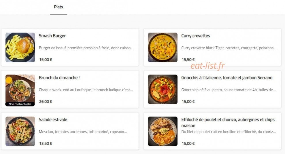 Loufoque — carte page 1