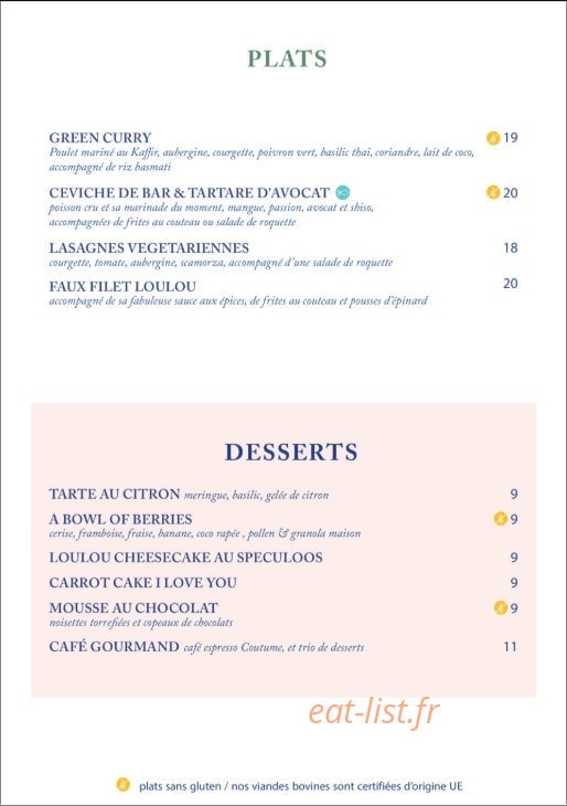Loulou — carte page 3