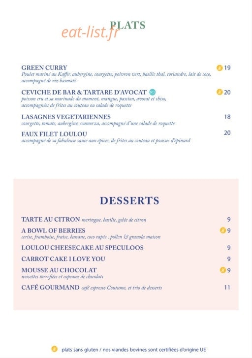 Loulou — carte page 6