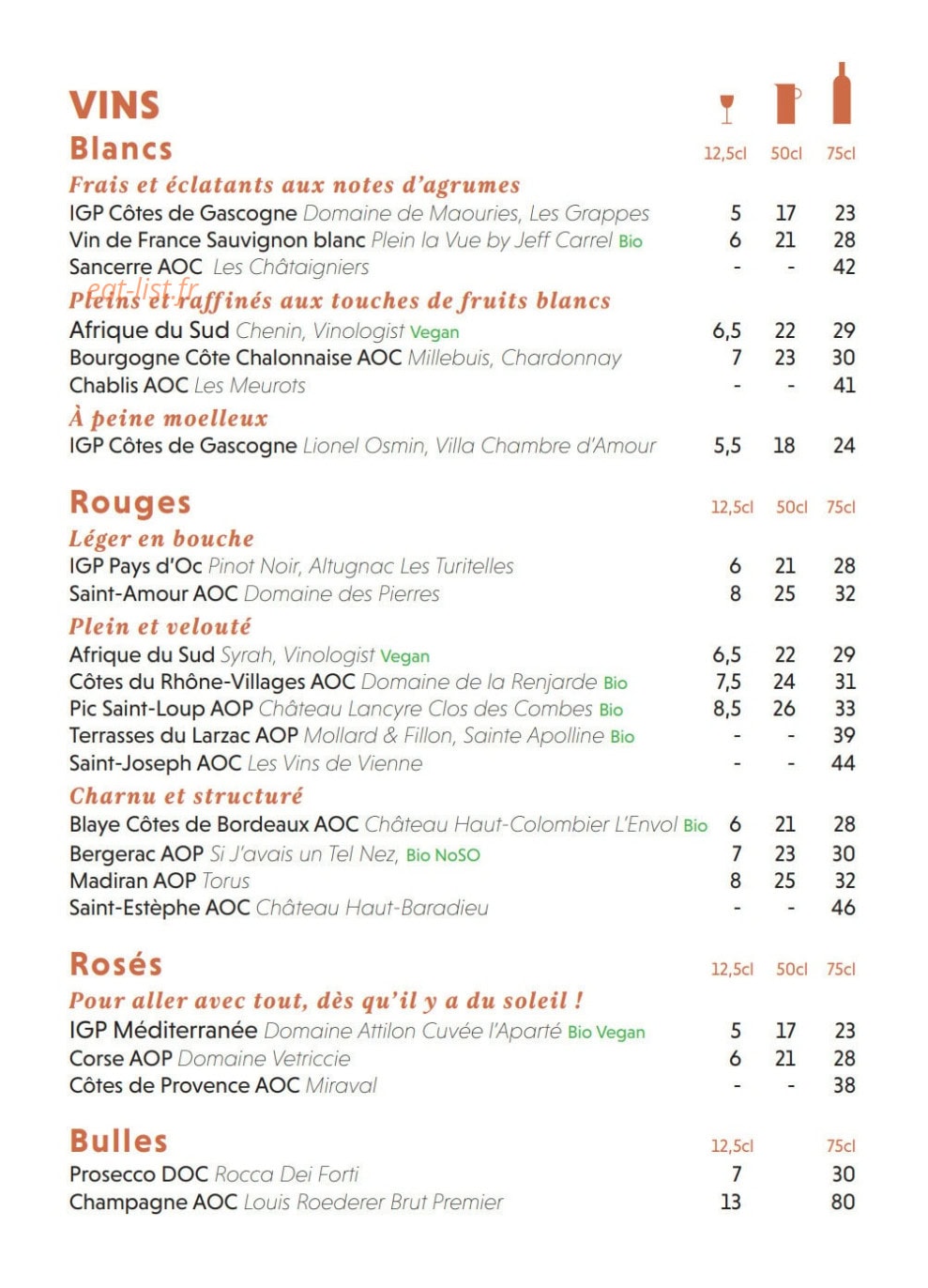 Maison Perchée — carte page 5