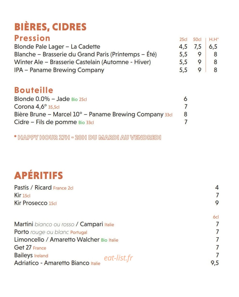 Maison Perchée — carte page 4
