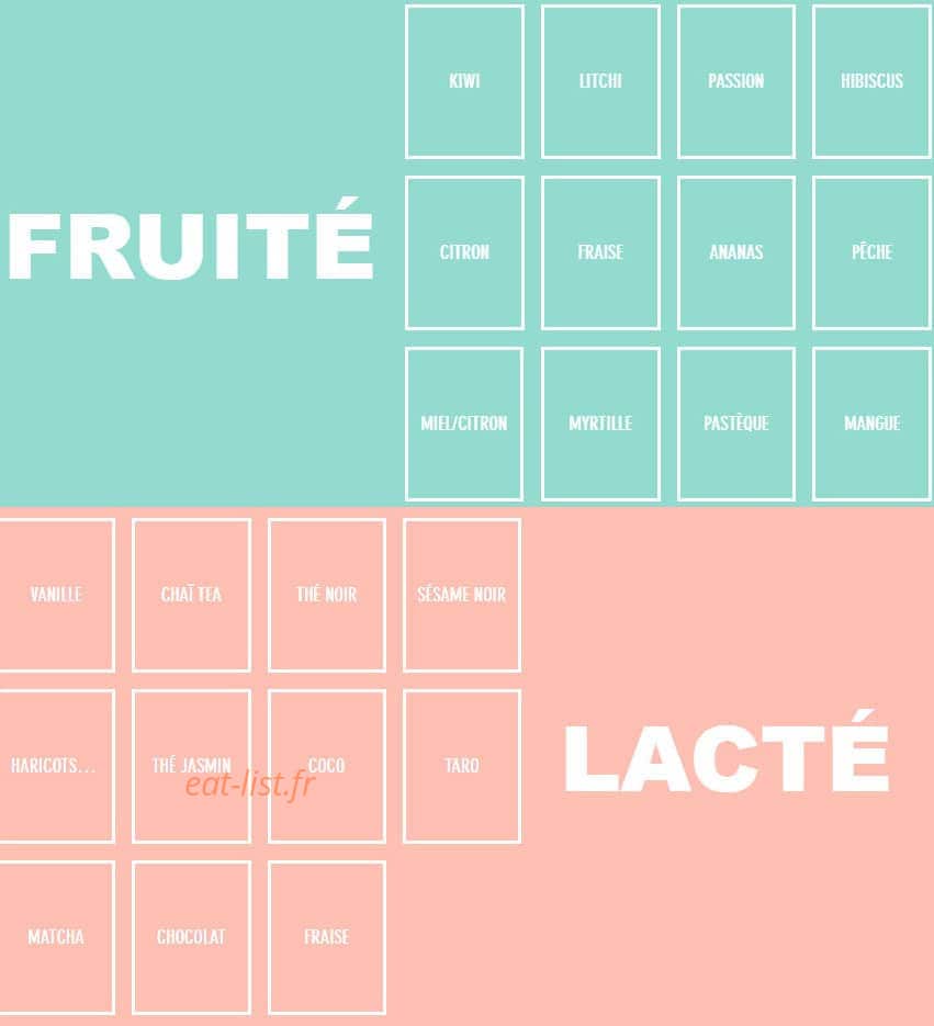 Momen'Tea — carte page 1