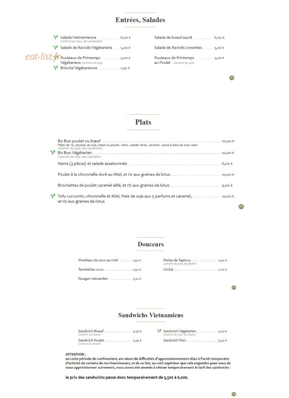 Monts et Rizières — carte page 1