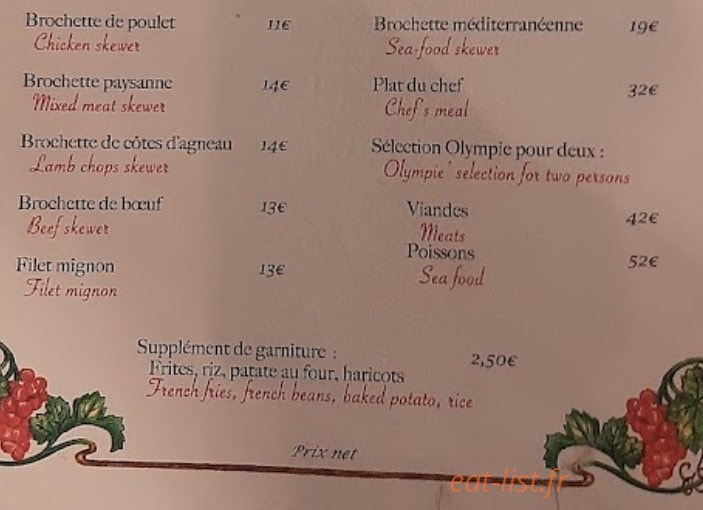 Olympie — carte page 4