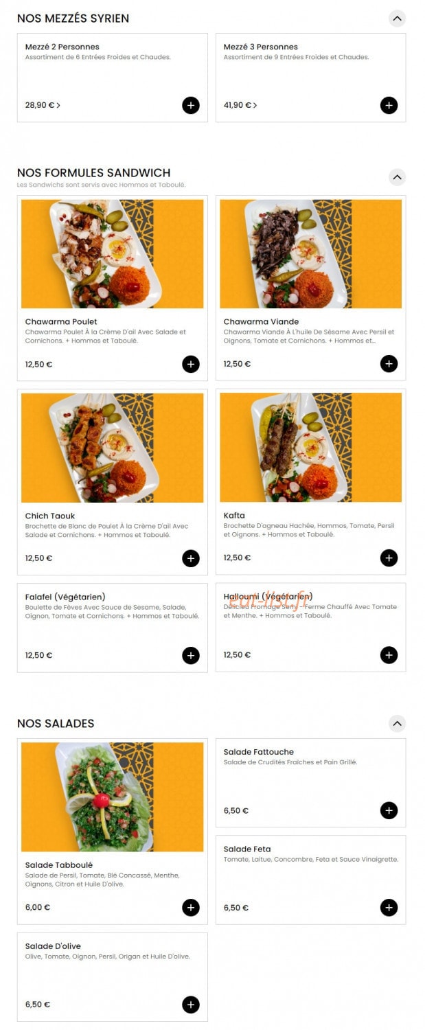 Orient House — carte page 3