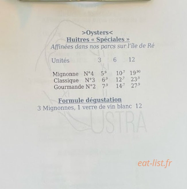 Ostra — carte page 2