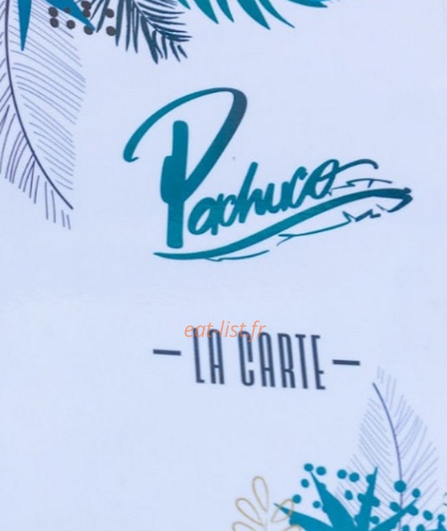 Pachuco — carte page 1