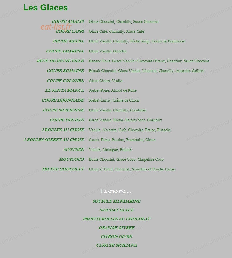 Pizza Sarno — carte page 10