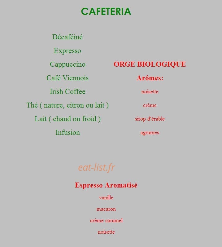 Pizza Sarno — carte page 19