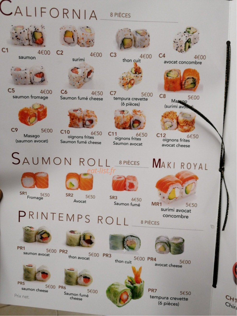 Poké fresh — carte page 7
