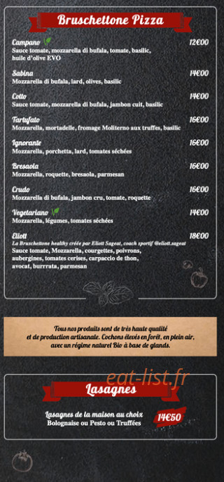 Prosciutteria — carte page 5