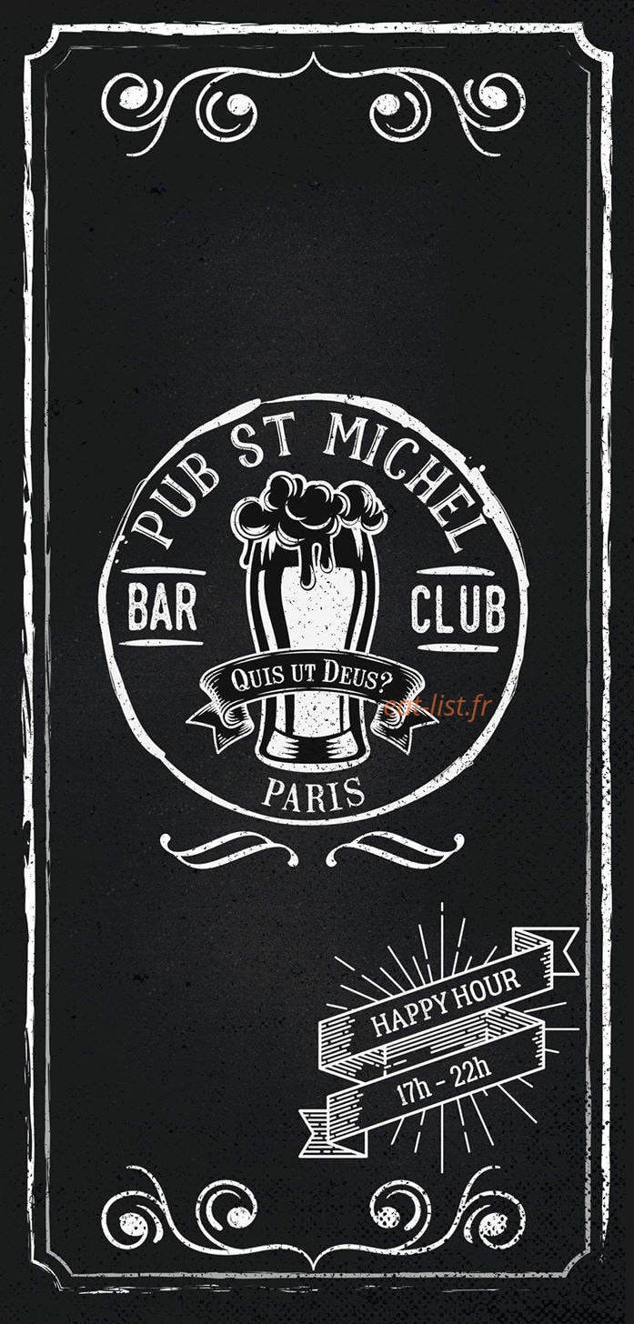 Pub st michel — carte page 5