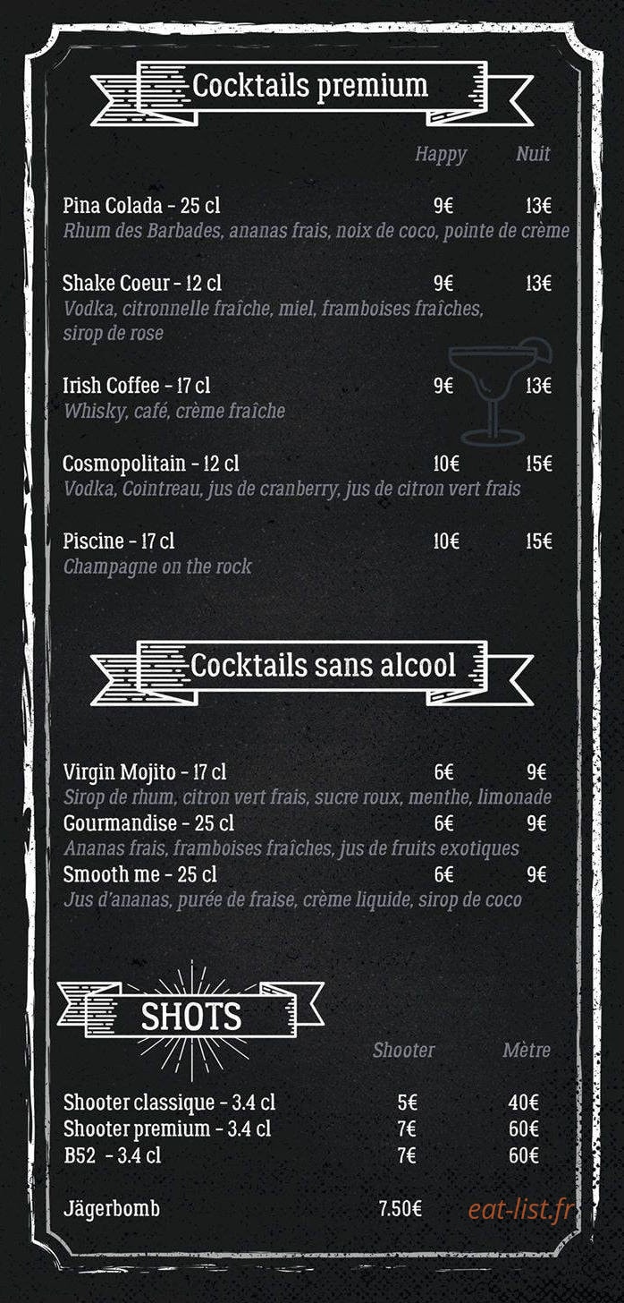 Pub st michel — carte page 8