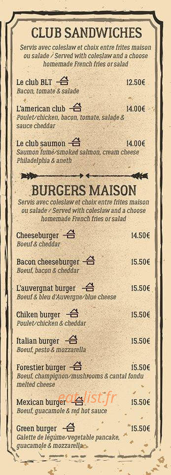 Pub st michel — carte page 3