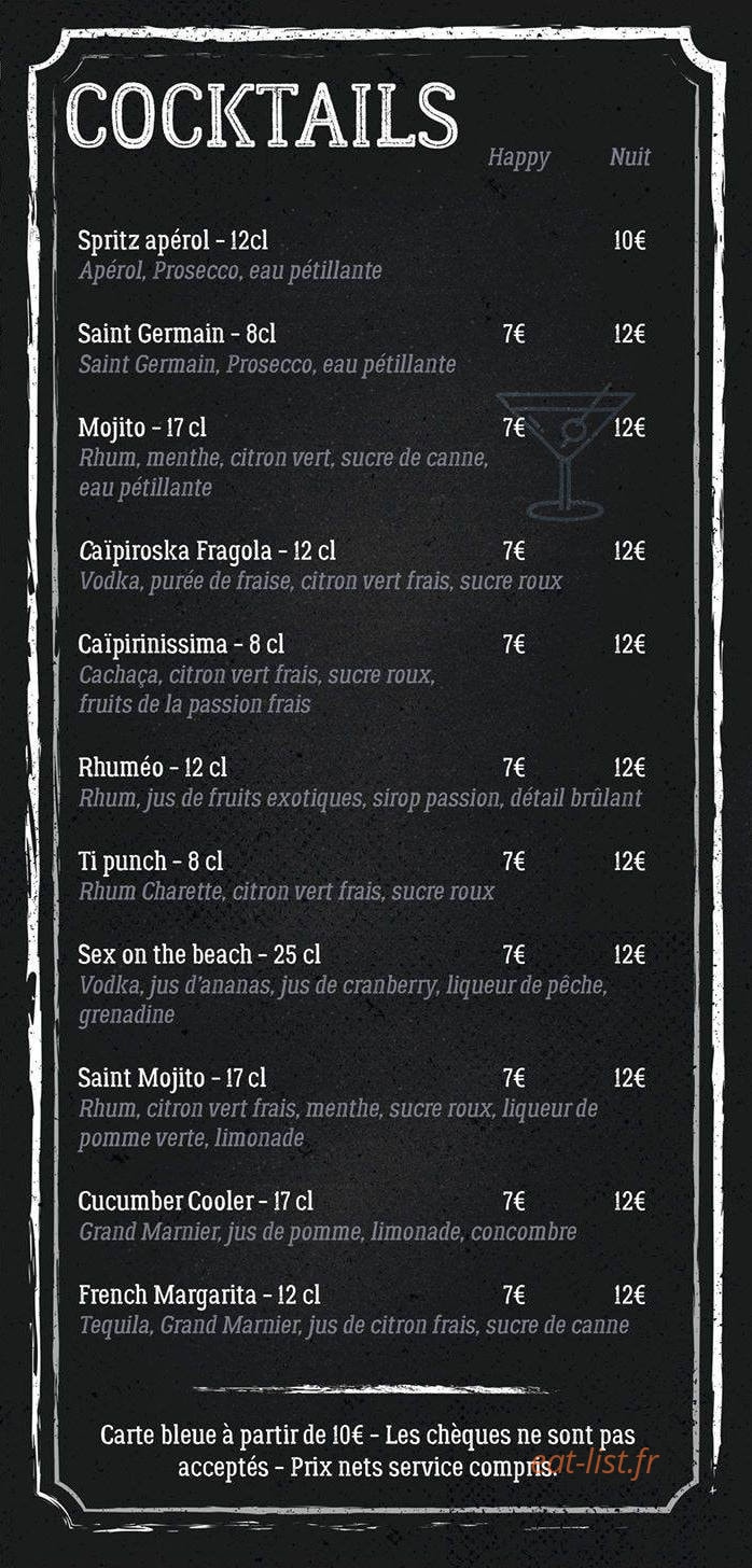 Pub st michel — carte page 7