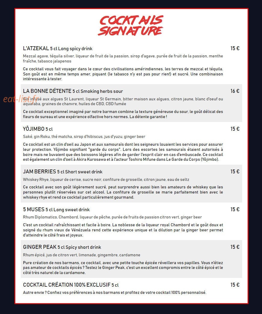 Raton Buveur — carte page 6