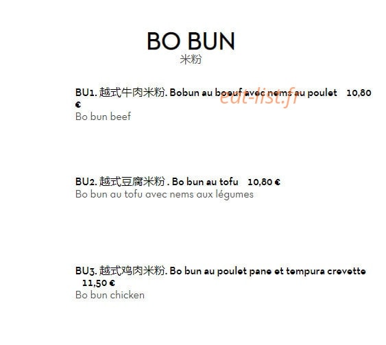 Shanghai Fouxing — carte page 4