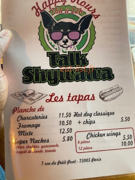 Shywawa — carte page 1