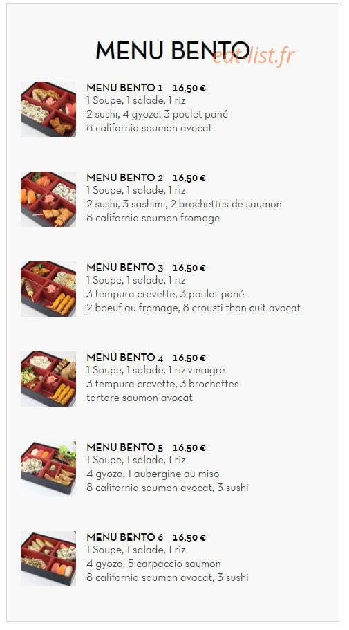 Sushiko — carte page 6