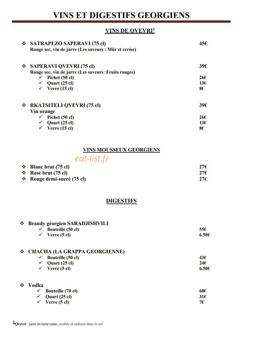 Tamada — carte page 9