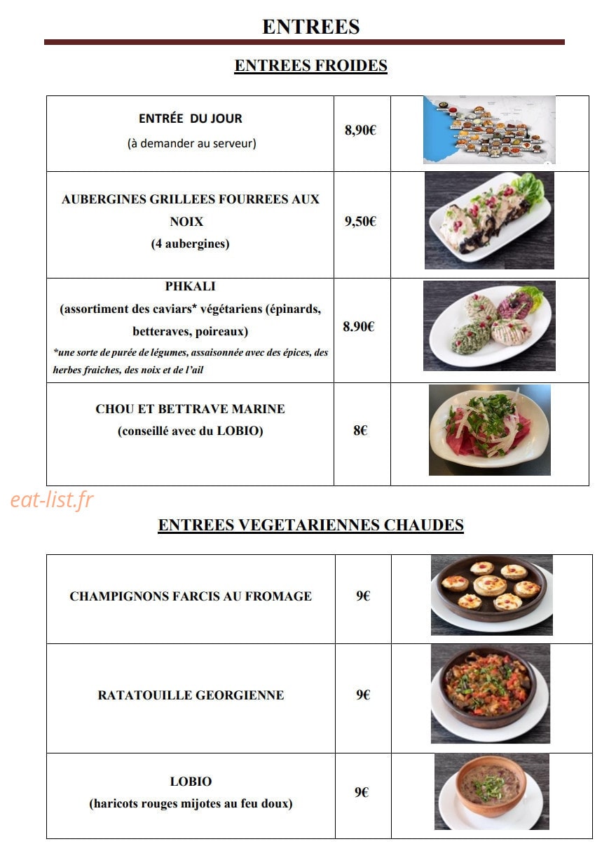 Tamada — carte page 3