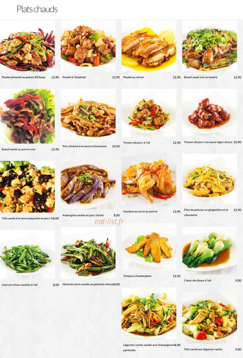 Tasty nouilles — carte page 5