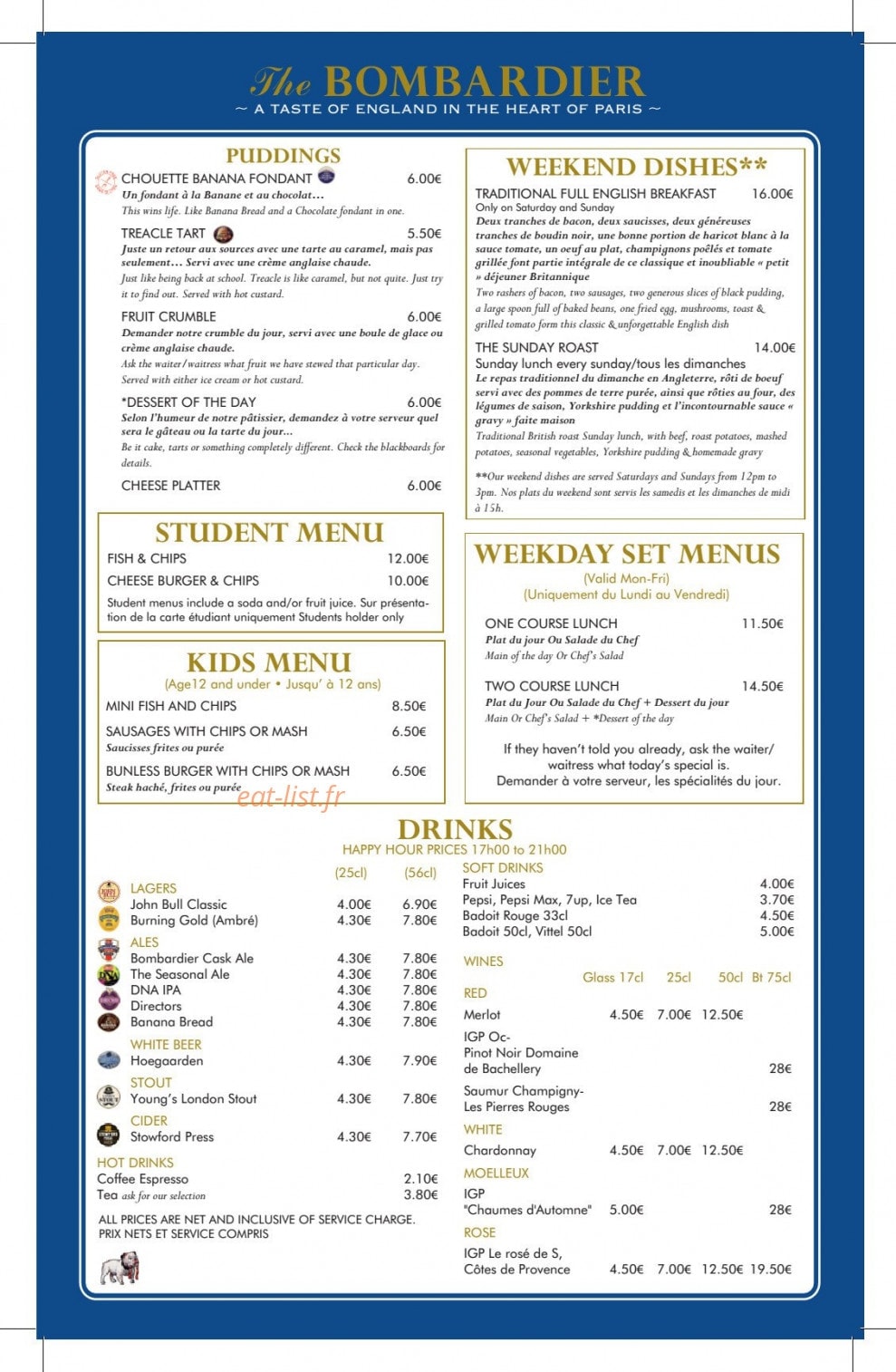 The Bombardier — carte page 2