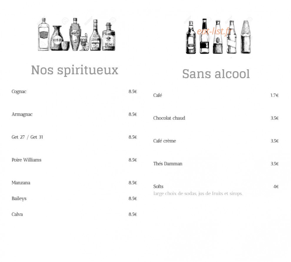 The Local — carte page 5