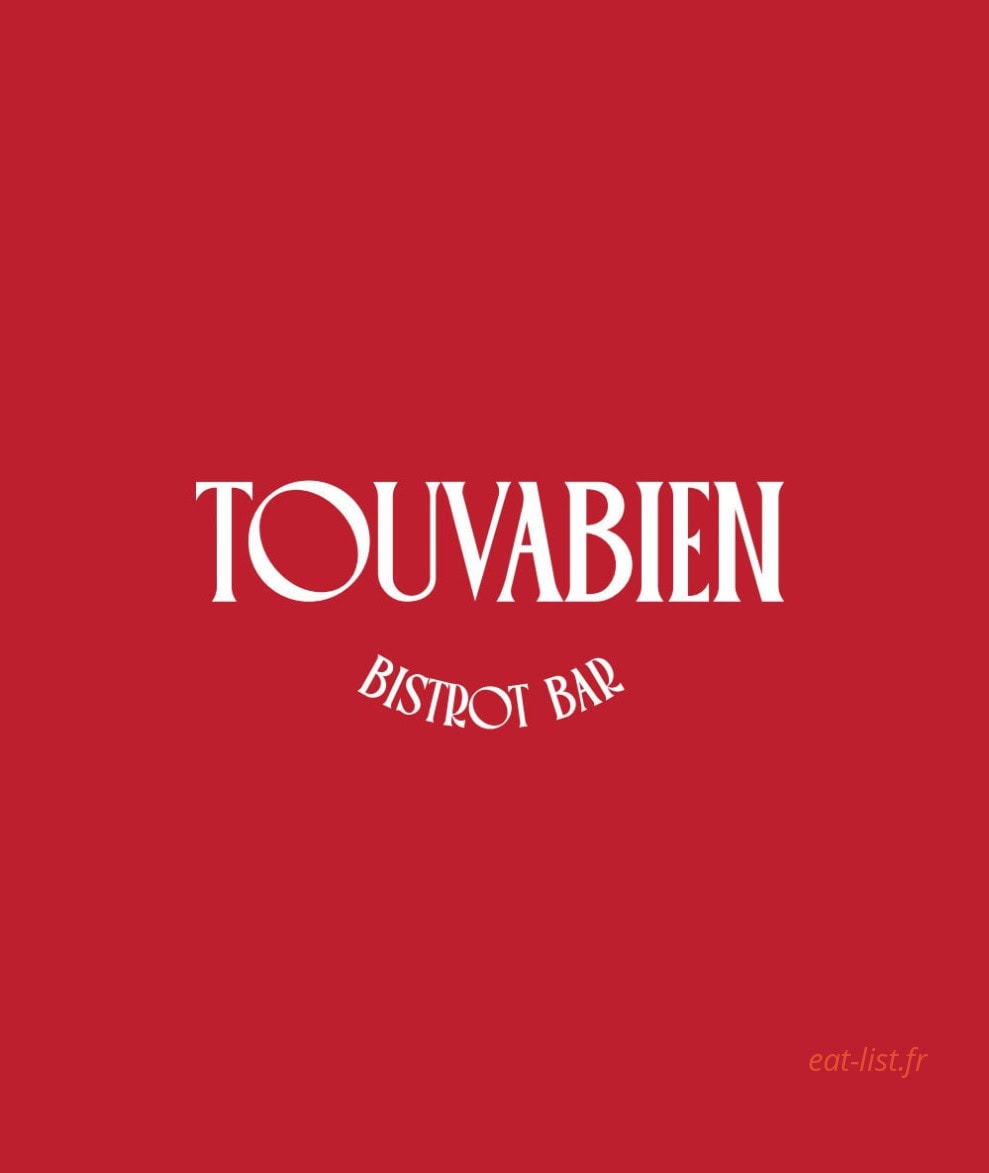 Touvabien Bistrot — carte page 1