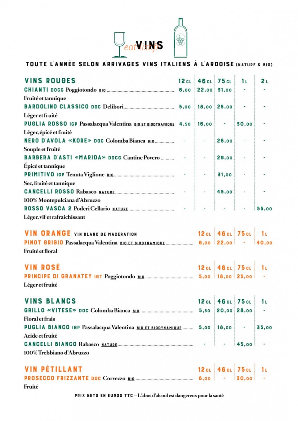Tripletta Latin — carte page 8