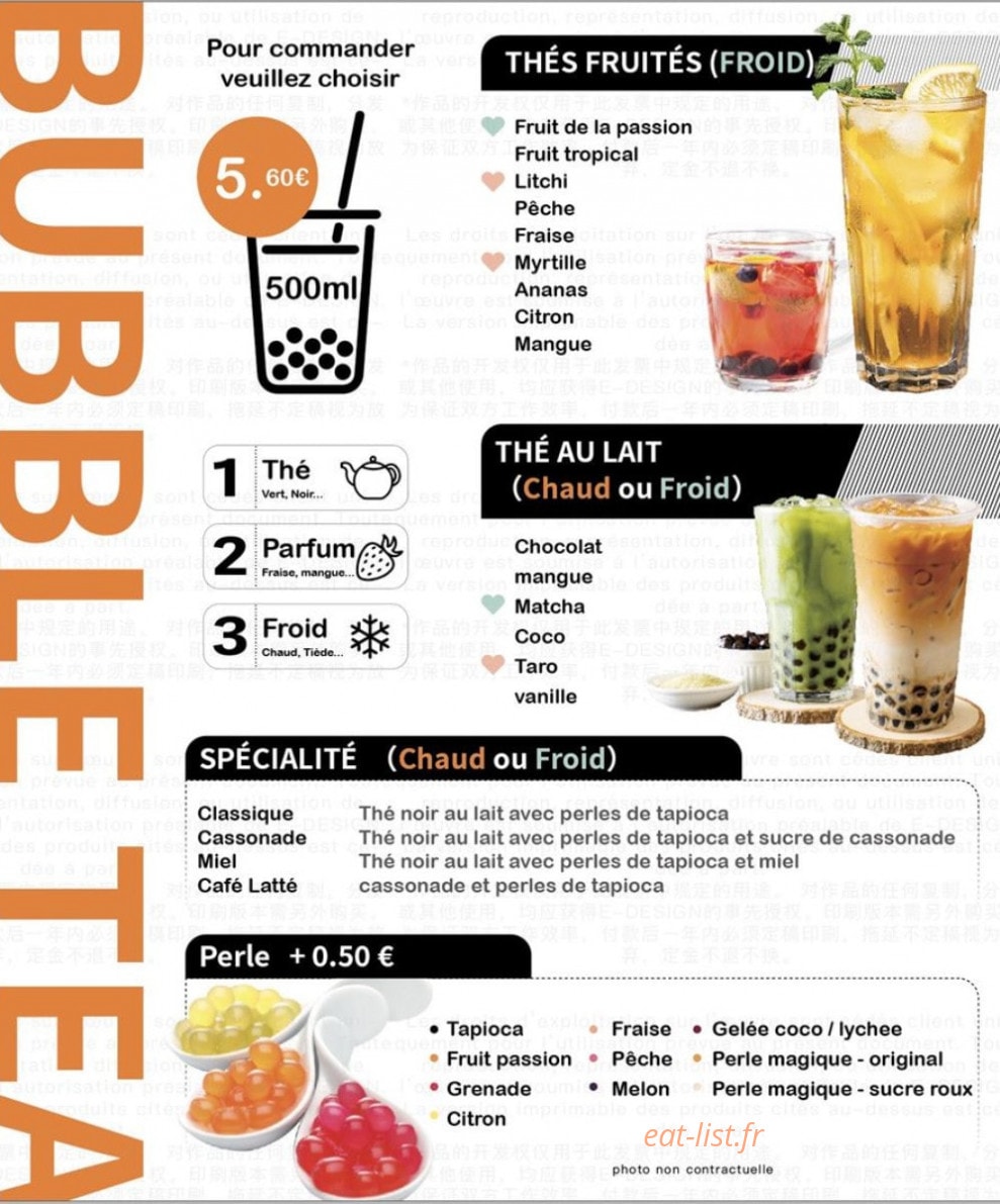 Yumy Bowl — carte page 2