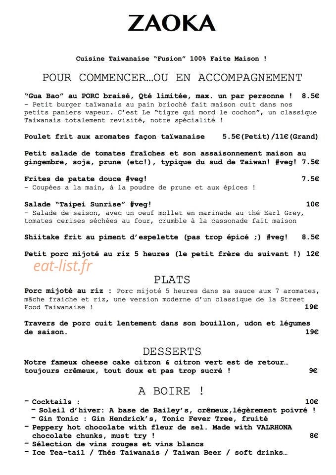 Zaoka — carte page 1