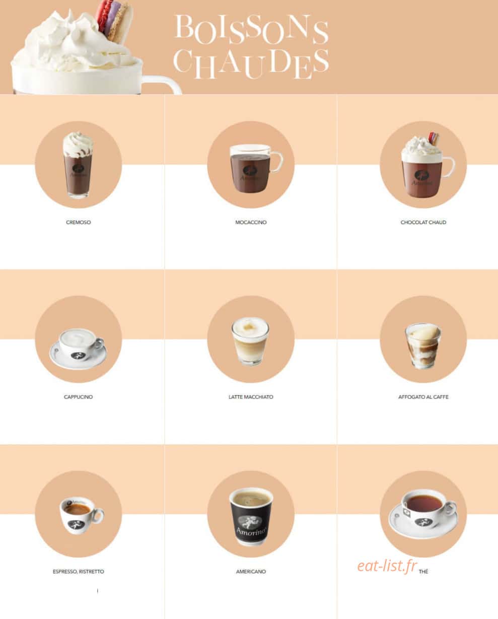 Amorino — carte page 7