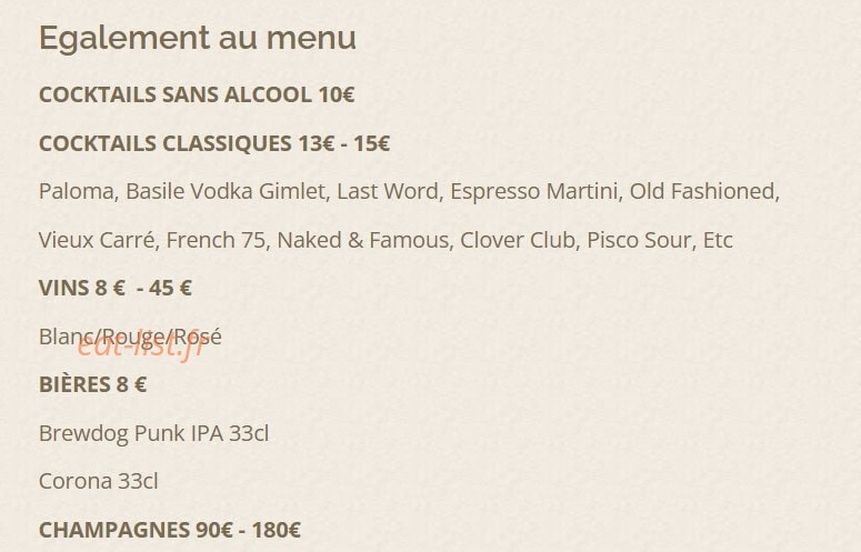 Arbane — carte page 2