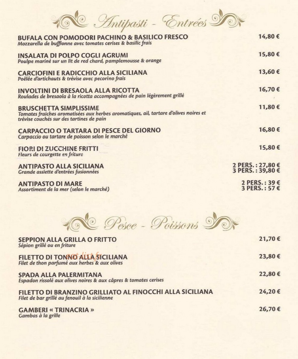 Au club des siciliens — carte page 2