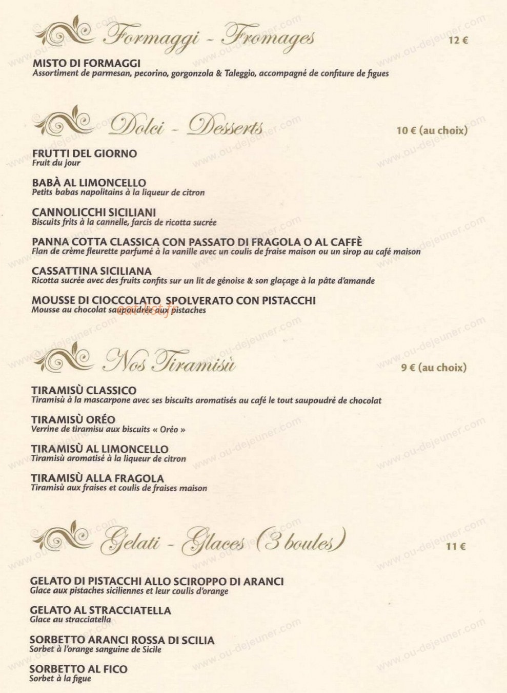 Au club des siciliens — carte page 4