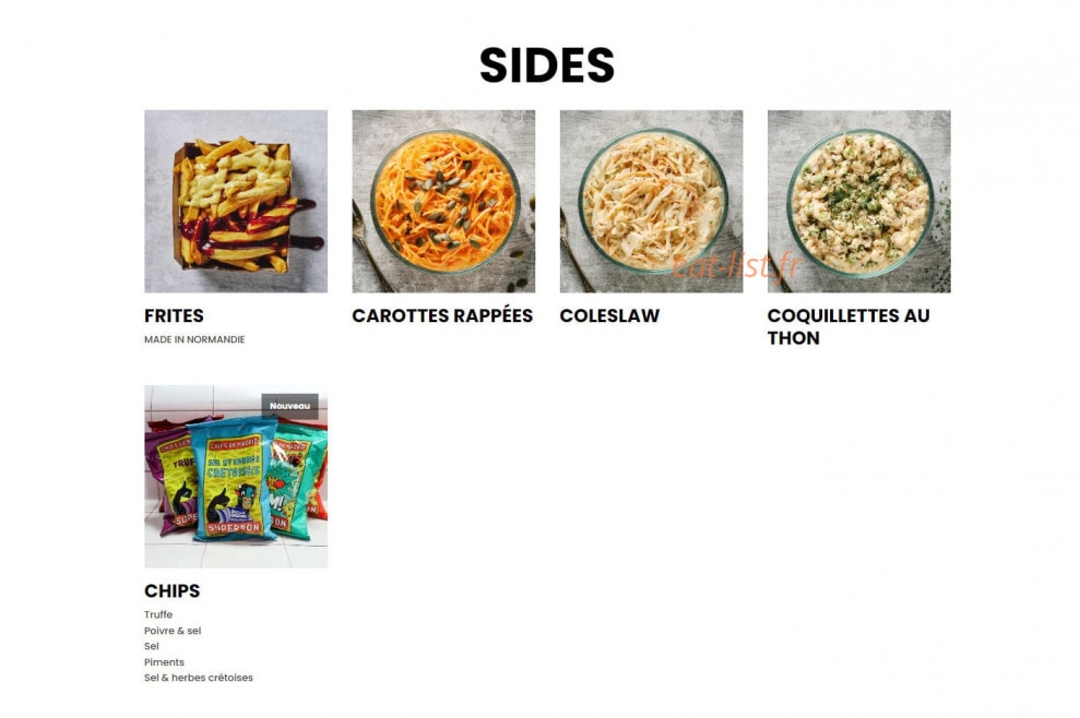 Bagelstein — carte page 3