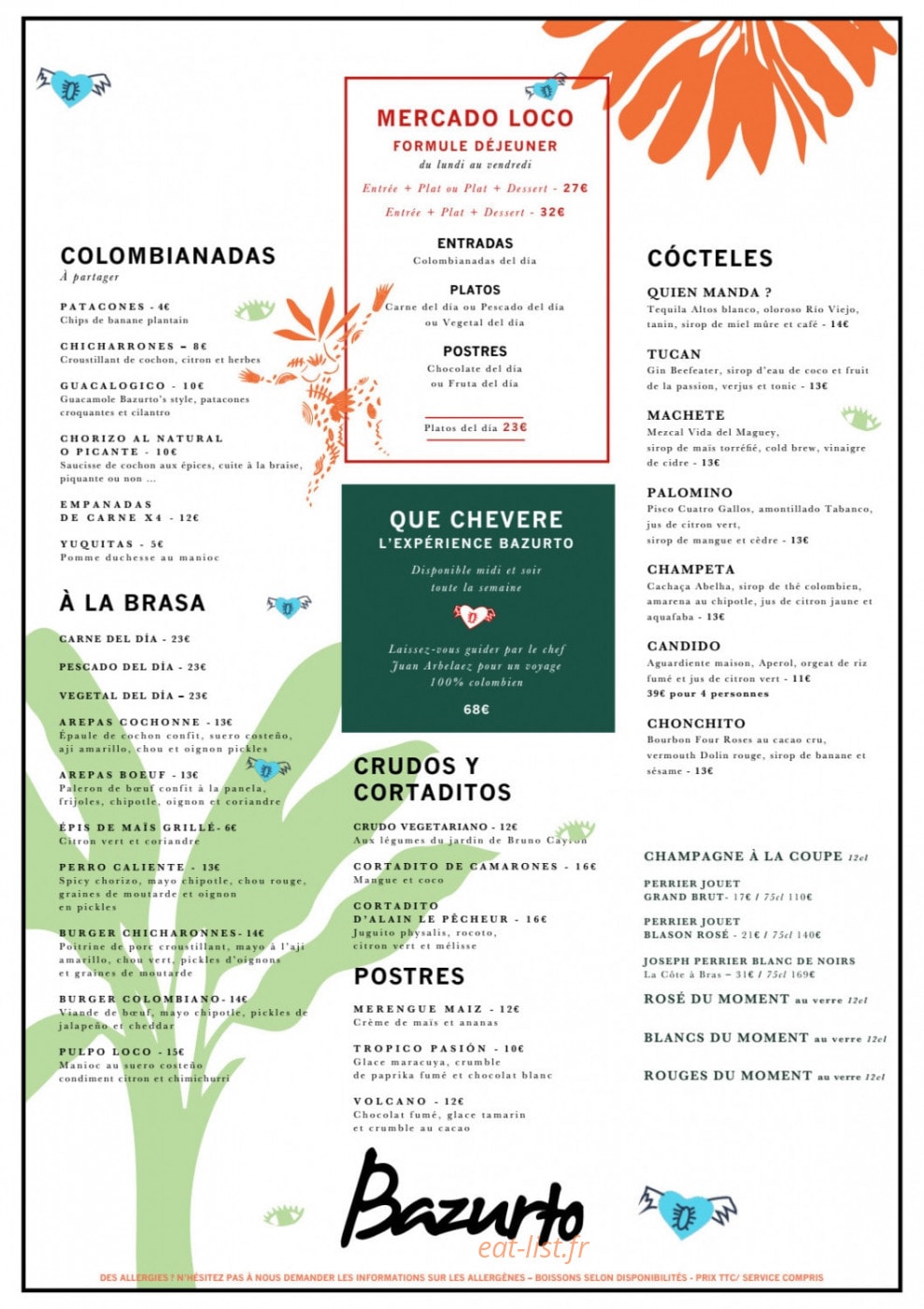 Bazurto — carte page 1