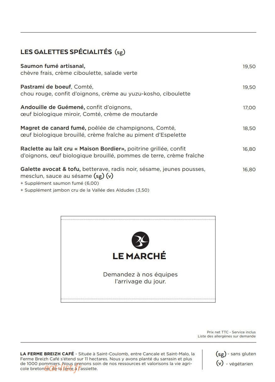 Breizh Café — carte page 4