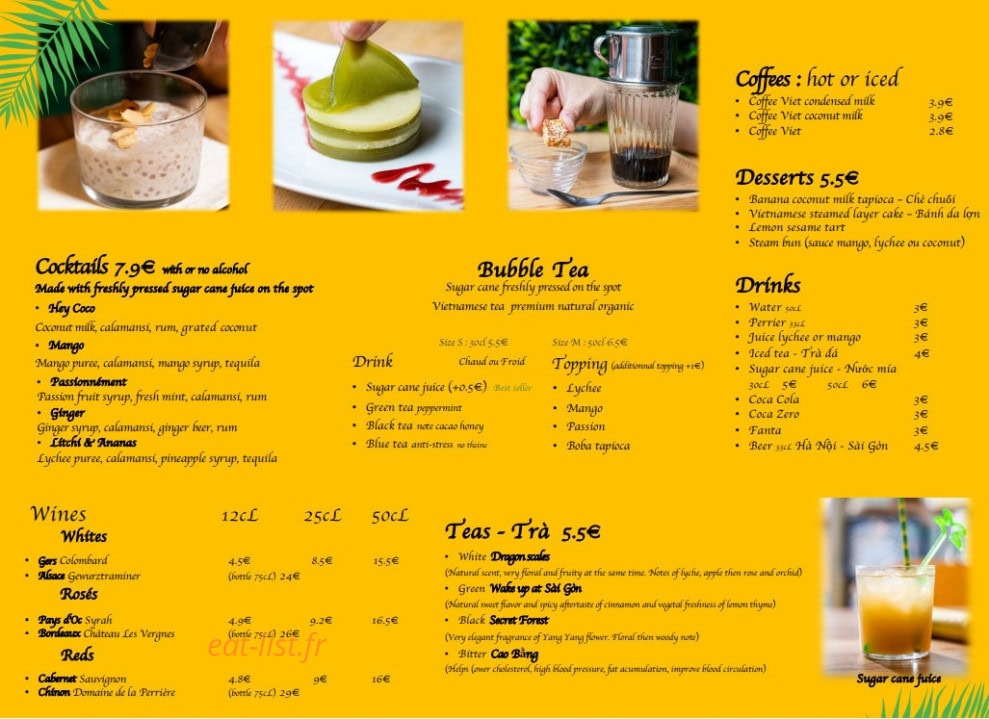C' Trop Bun — carte page 4