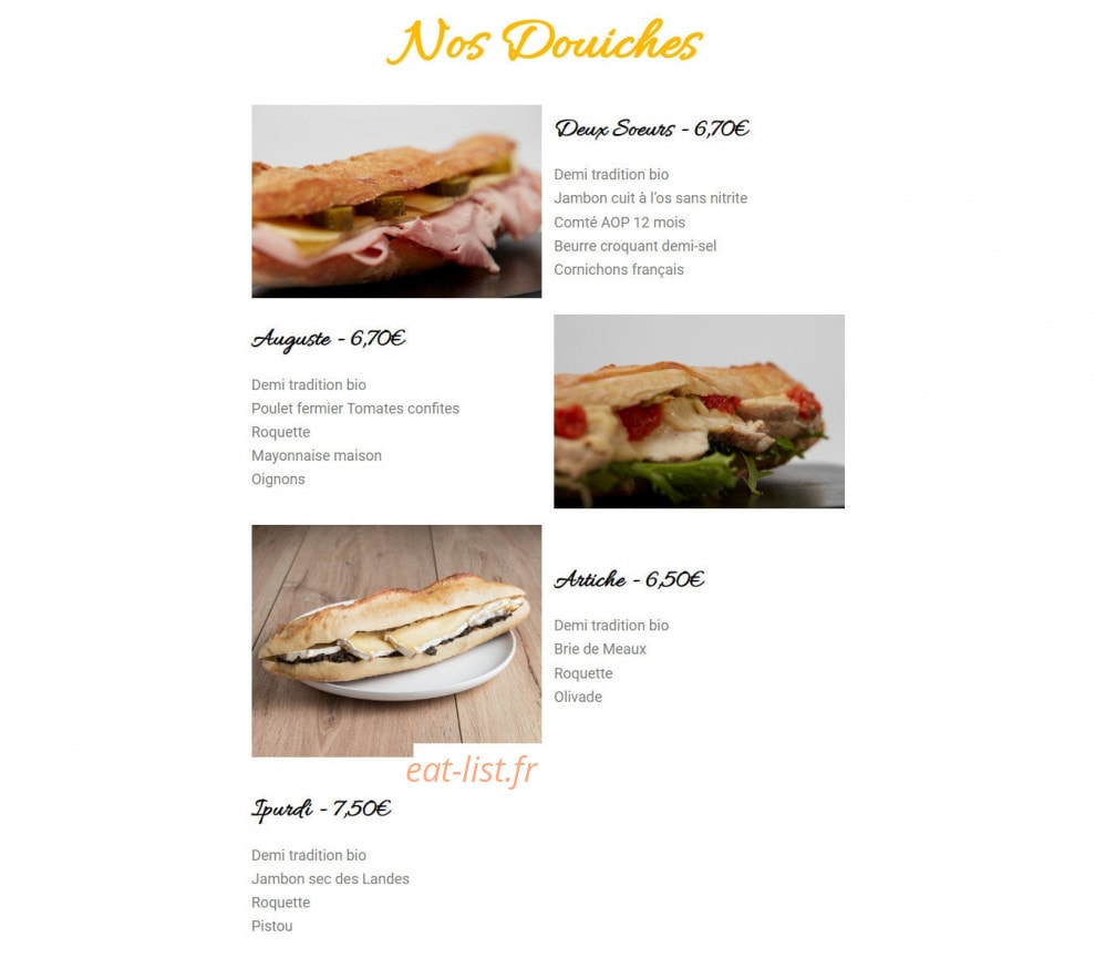 Cul de Cochon Buci — carte page 1