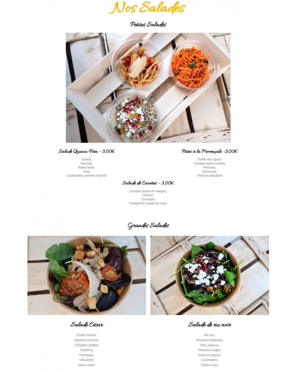 Cul de Cochon Buci — carte page 2