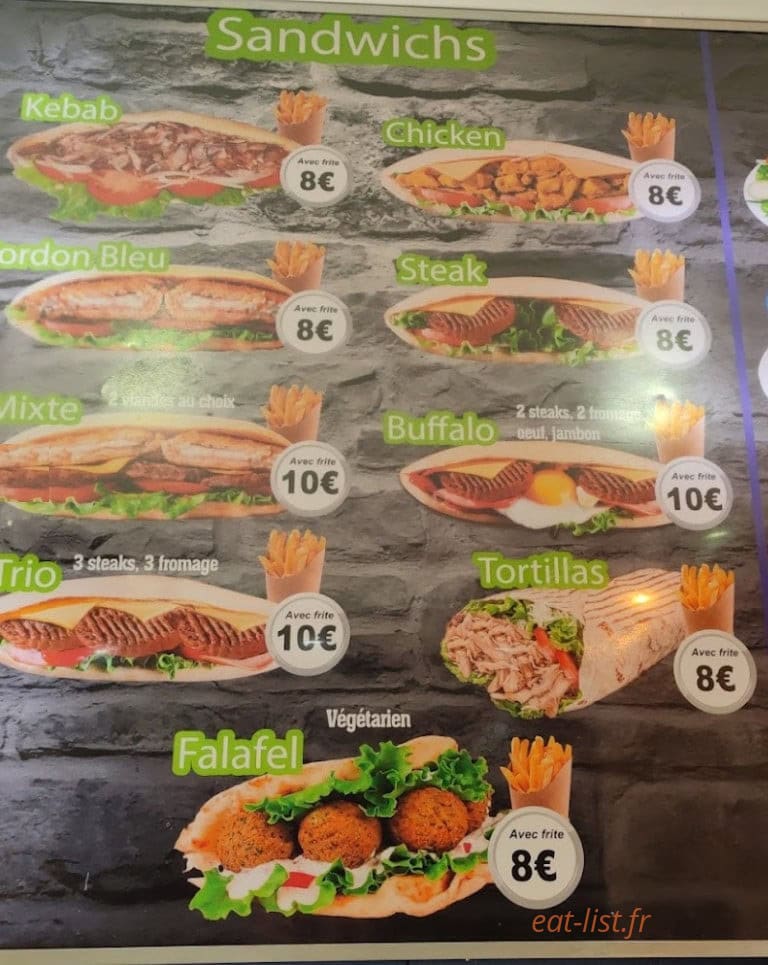 Fresh Kebab — carte page 2