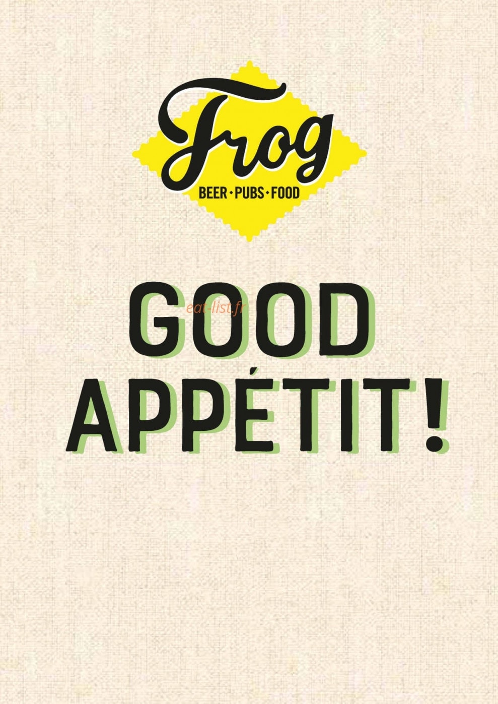 Frog & Princess — carte page 1