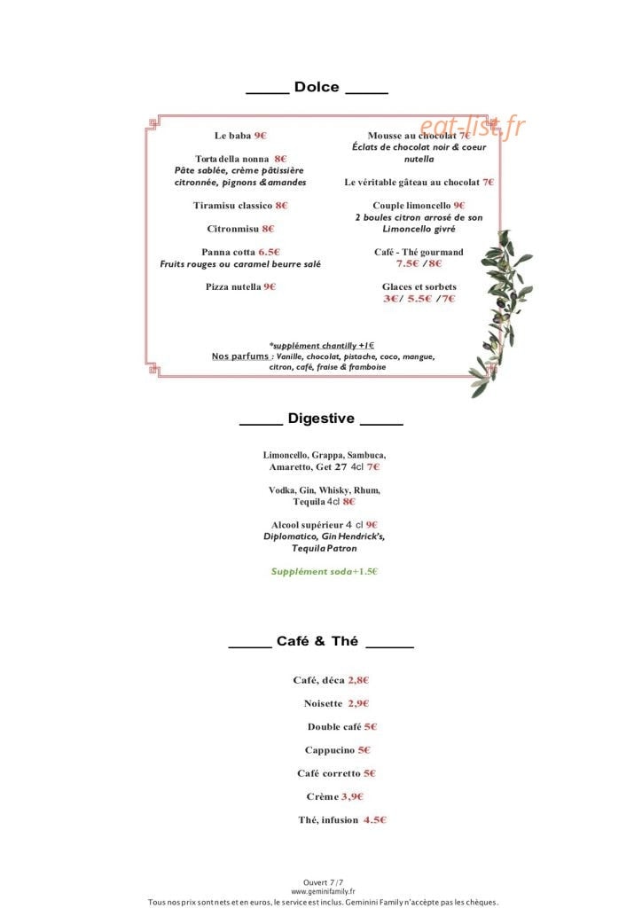 Gemini — carte page 4