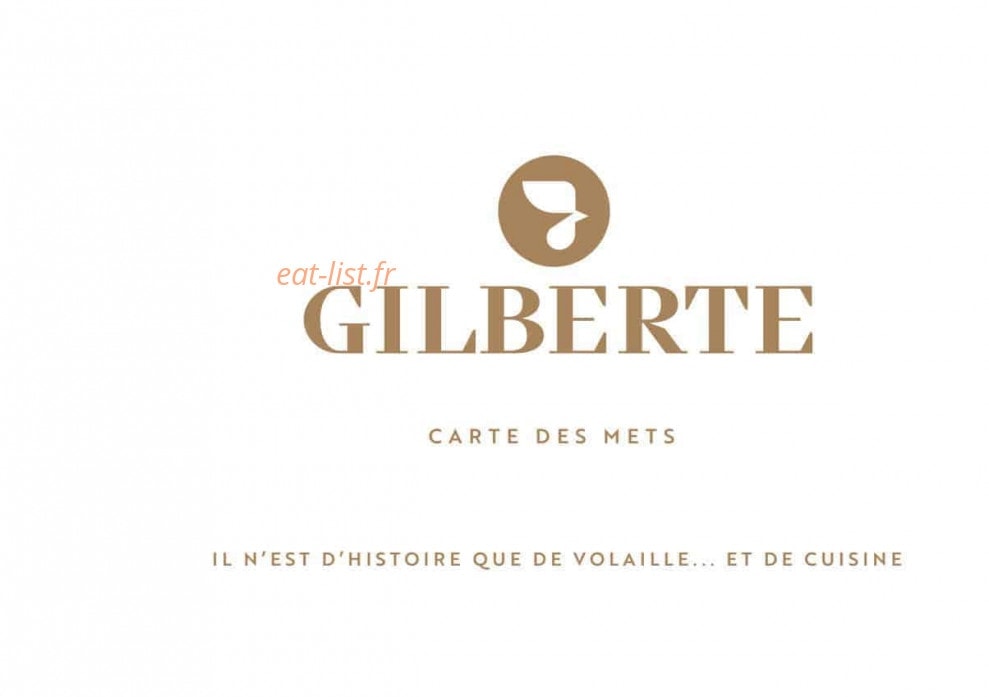 Gilberte — carte page 1