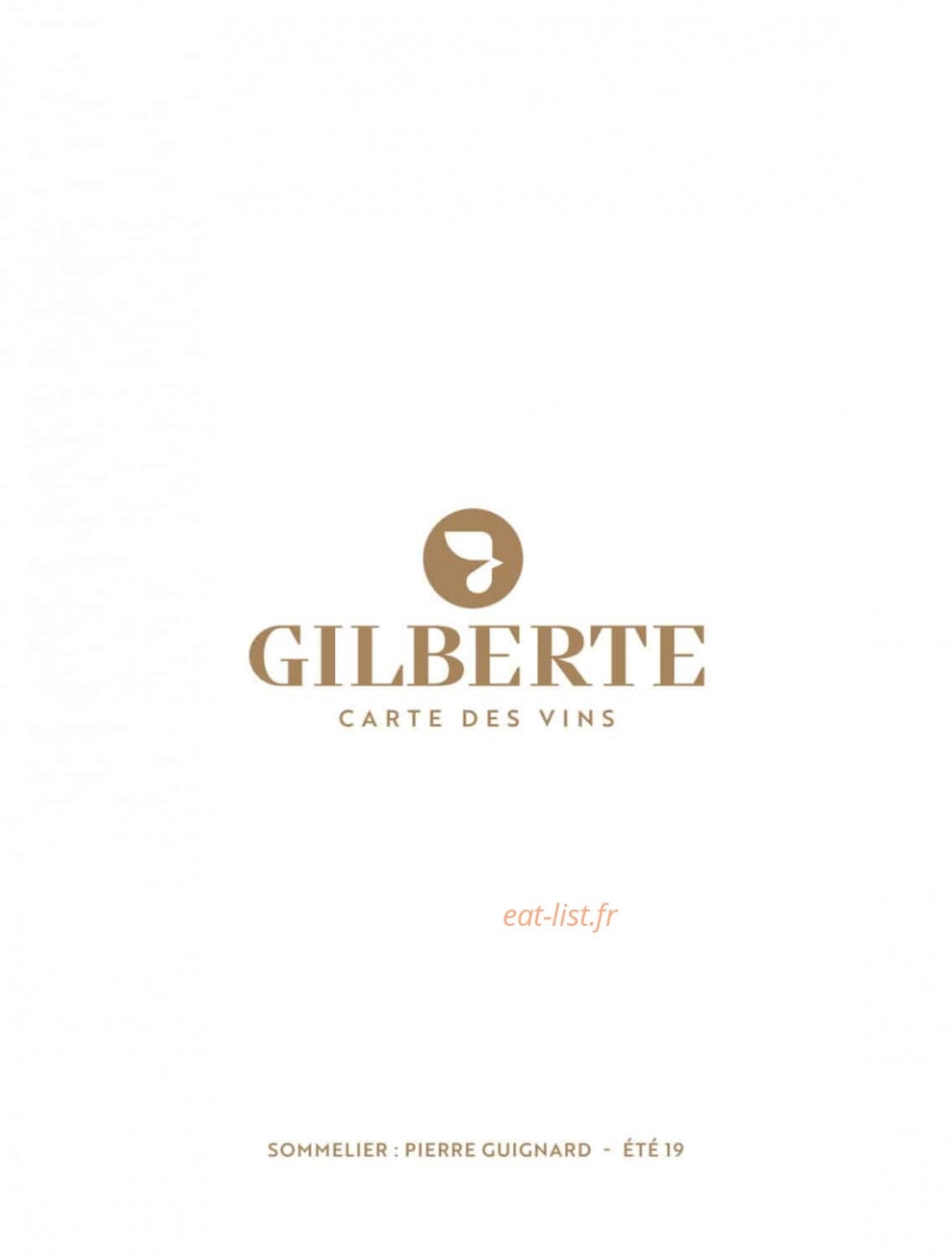 Gilberte — carte page 12