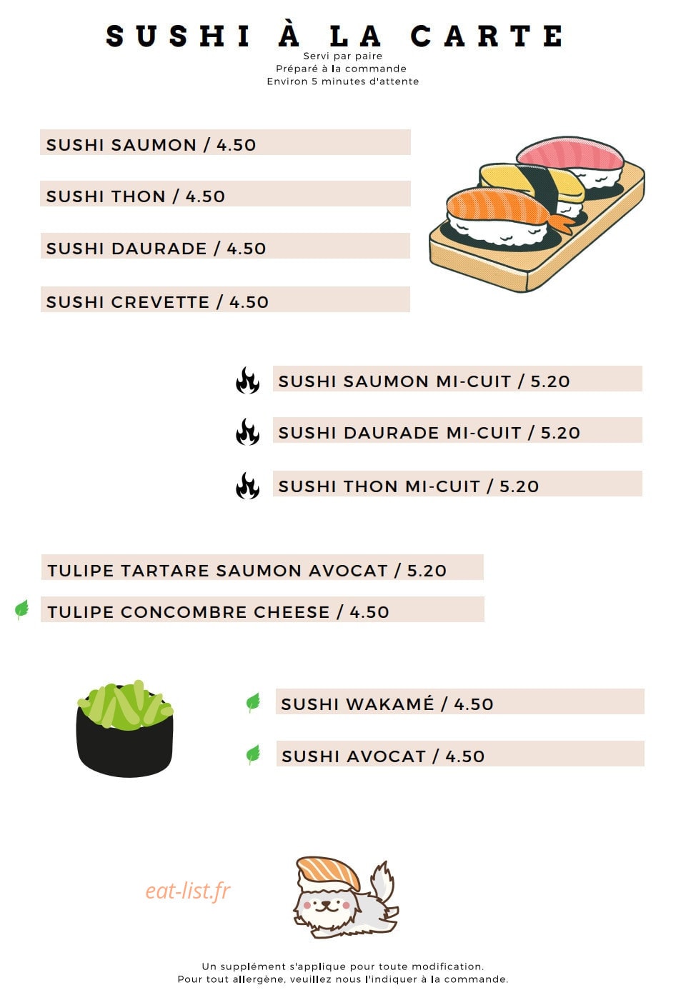 Honey Home — carte page 8