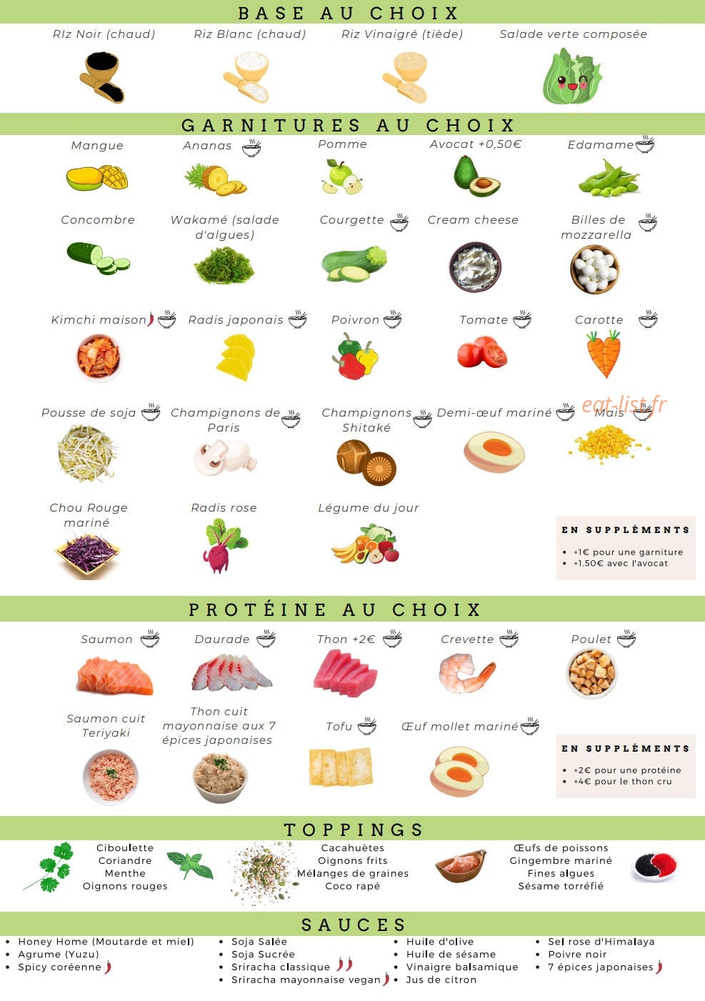 Honey Home — carte page 3