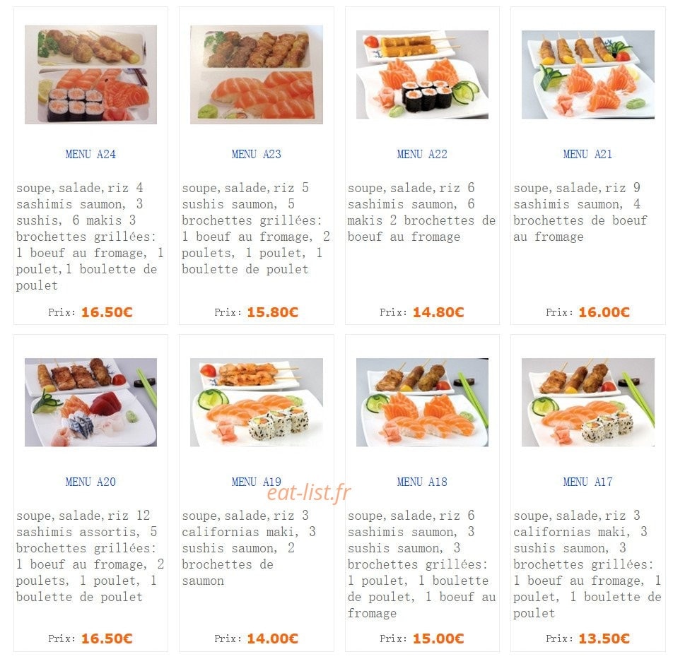 Itouya — carte page 8